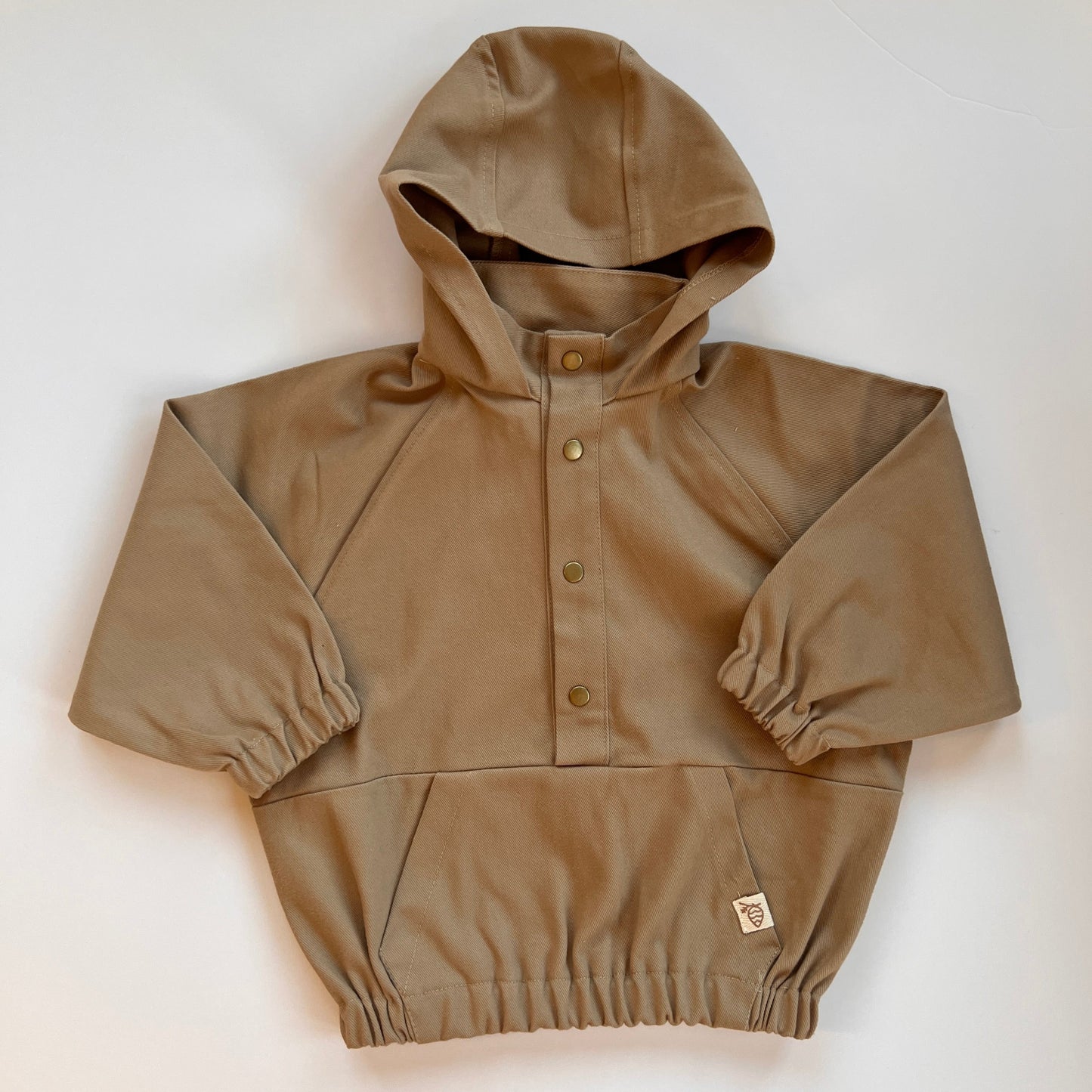 Graphic Twill Pullover Jacket