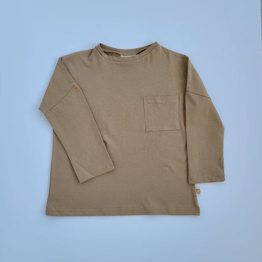 Long Sleeve Crew Pocket Tee